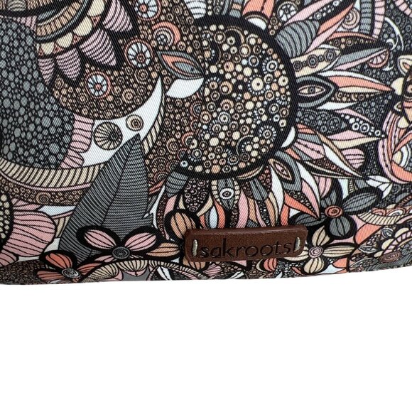 Sakroots Womens Convertible Mini Backpack Sling Bag With ID Wristlet Repreve Fab - Picture 6 of 14